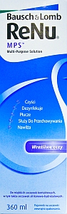 "Anatomia" płynu do pielęgnacji soczewek.